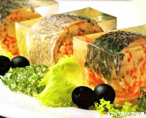 Как приготовить заливное из щуки с желатином и без него